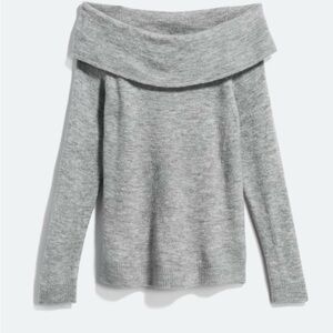 Sophie Rue Heather Gray Cowl Neck Sweater